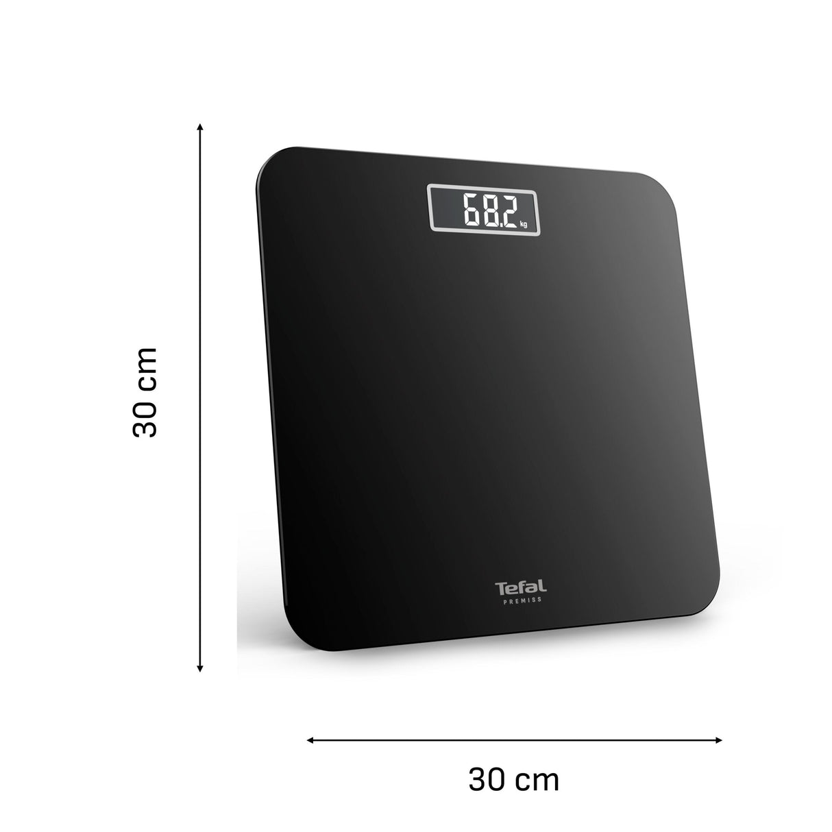 Tefal Pp1800v0 Premiss Bathroom Scale, Black