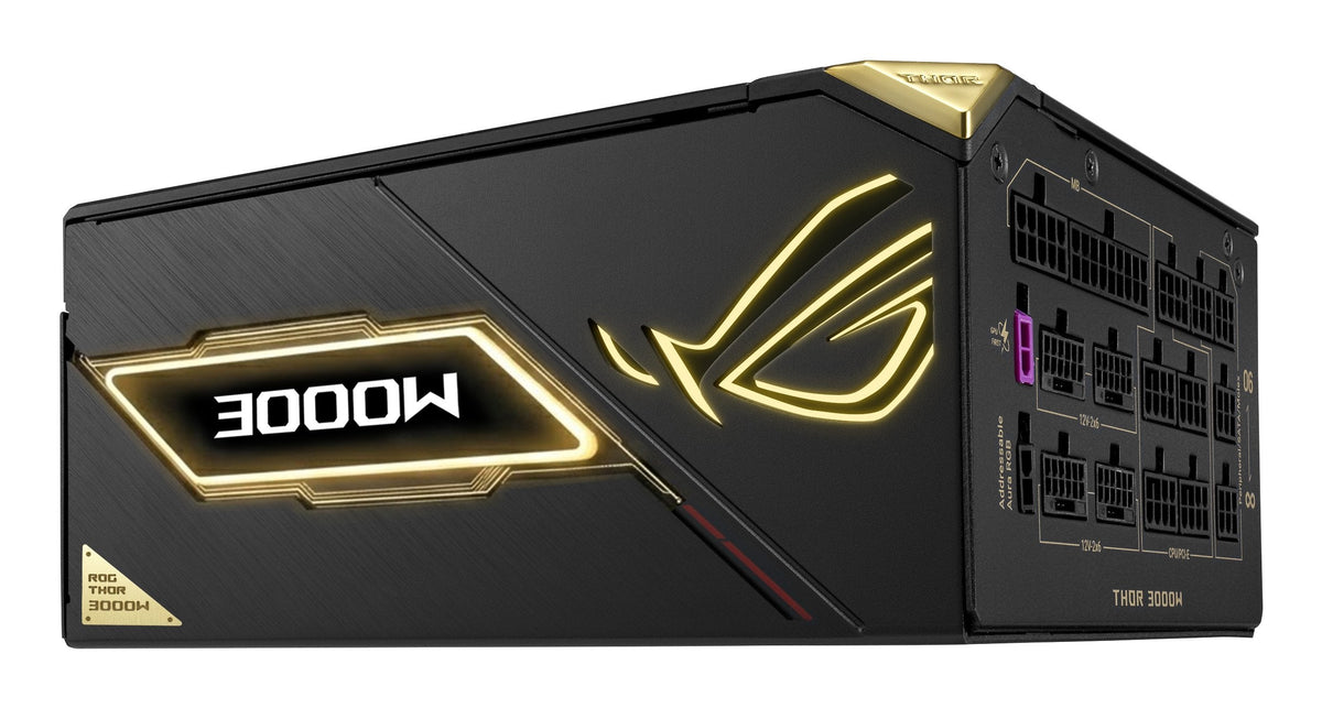 Asus Rog Thor 3000w Titanium Iii Edition 20 Unidad De Fuente De Alimentación 20+4 Pin Atx Atx Negro