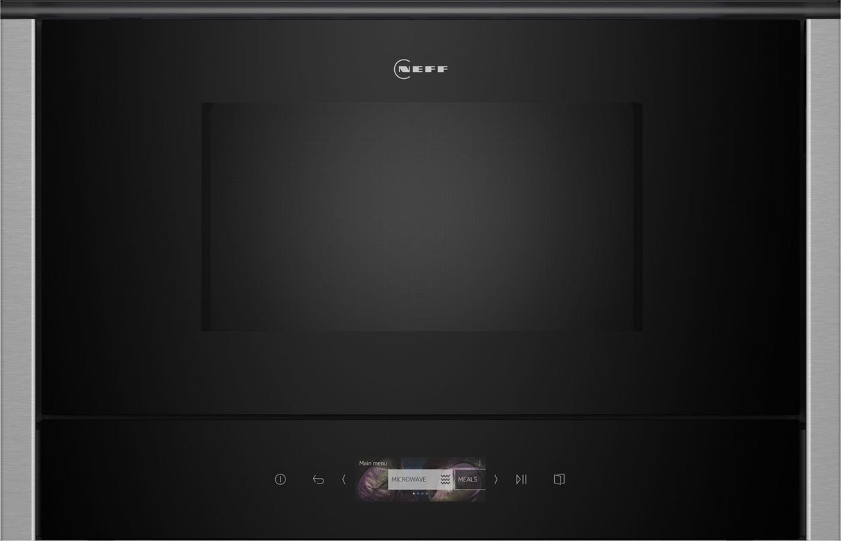 Microondas Neff Nl4wr21n1 Nl4wr21 Negro/Acero