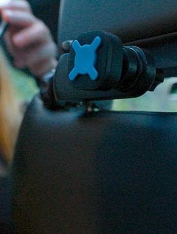 Mobilis U.Fix Soporte Reposacabezas Coche Universal Para Smartphones/Tablets