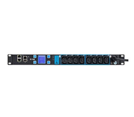 EAN 3553340696206 - Eaton EMAH28 unidad de distribución de energía (PDU) 8 salidas AC 1U Negro imagen 2