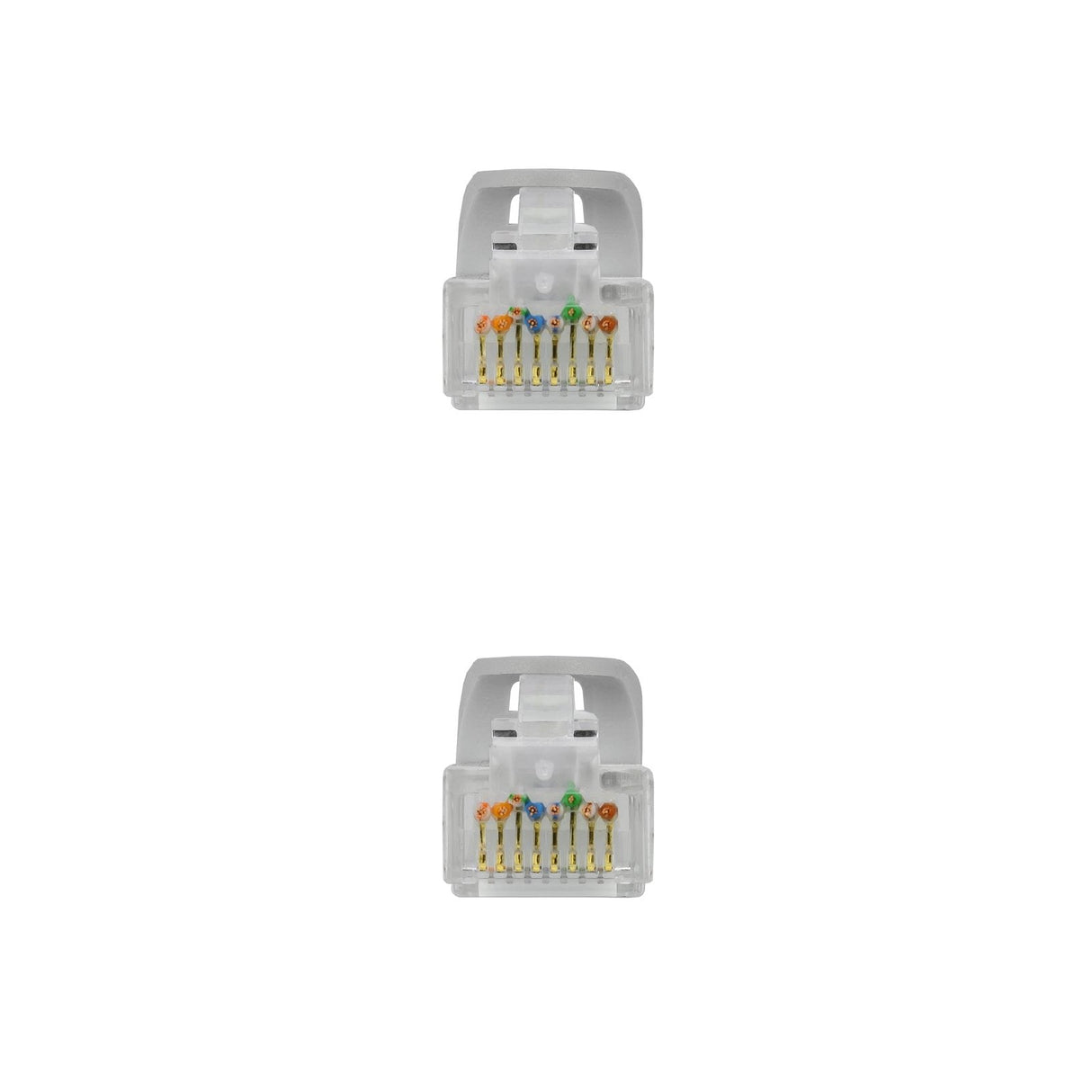 Nanocable Cable De Red Rj45 Lszh Cat.6a Utp Awg24 0.50m - Gris