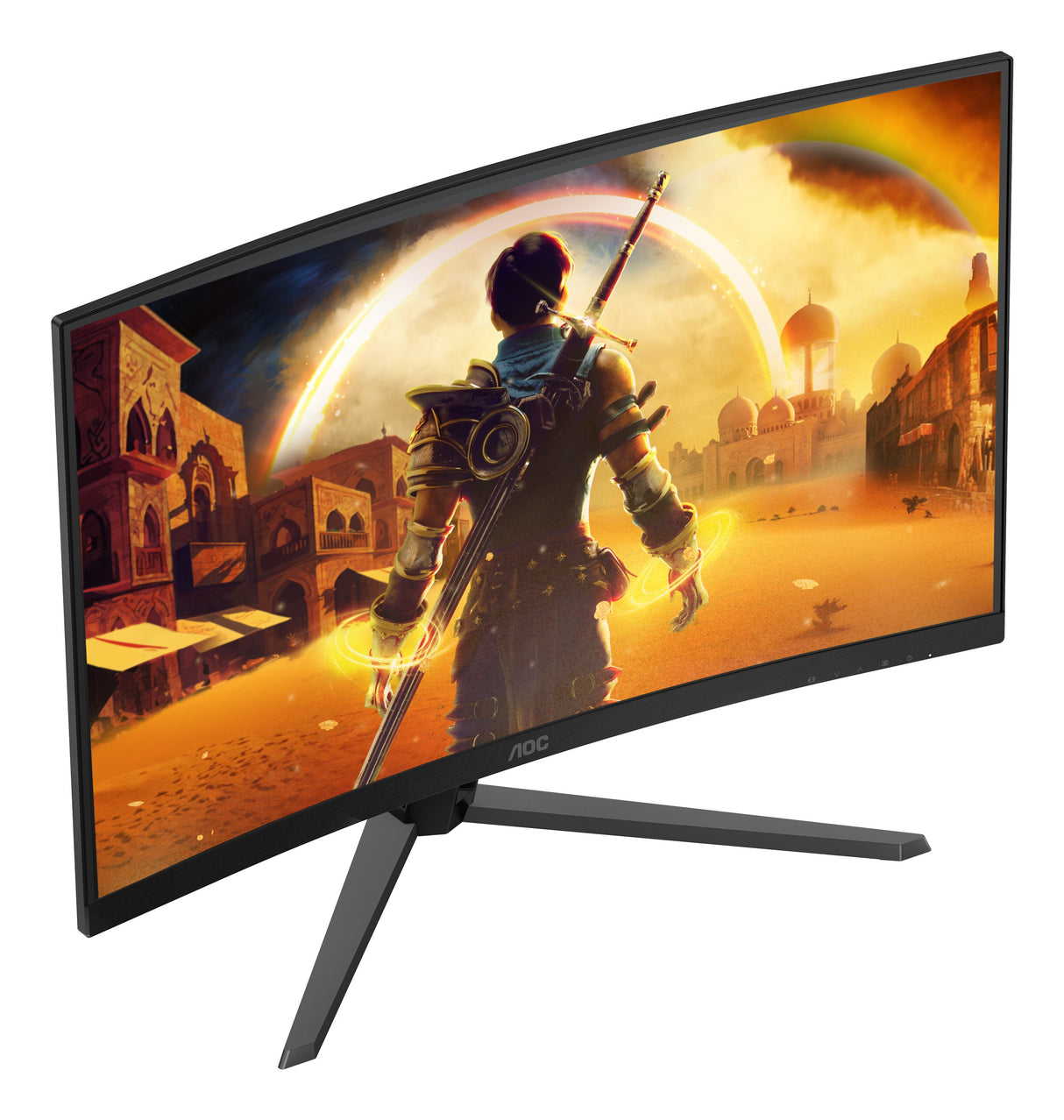 EAN 4038986183093 - AOC G4 C32G42ZE pantalla para PC 80 cm (31.5") 1920 x 1080 Pixeles Full HD LED Negro, Rojo imagen 5