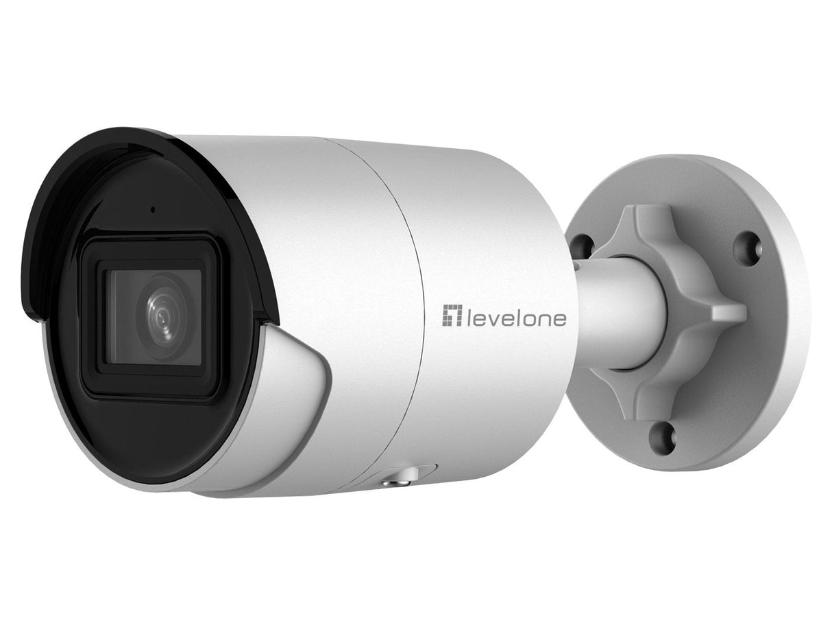 Levelone Ipcam Fcs-5202 Fijación 4mp H.265 Ir 6w Poe