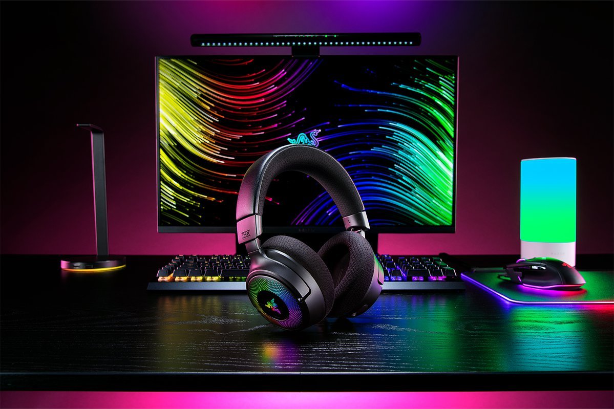 EAN 8887910060742 - Razer Kraken V4 Auriculares Inalámbrico Diadema Juego USB tipo A Bluetooth Negro imagen 12