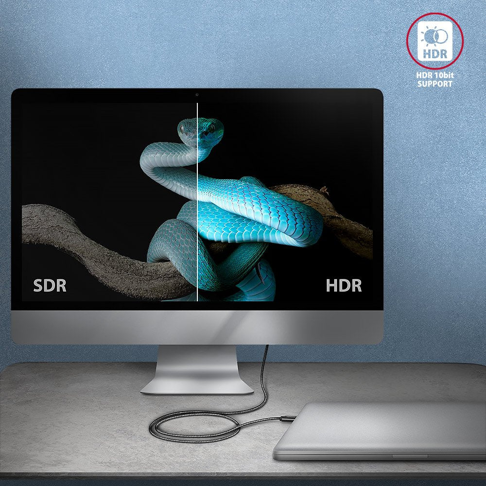 EAN 8595247907967 - Axagon BUCM4X-CM10AB cable USB USB4 Gen 3x2 1 m USB C Negro imagen 10