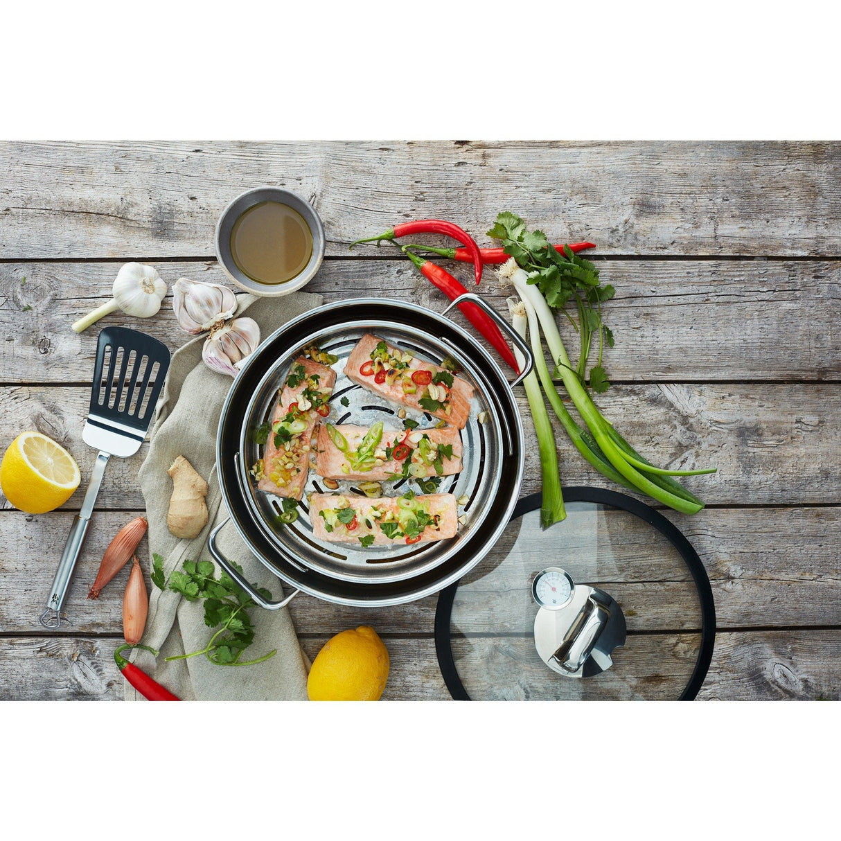 Wmf Vitalis 17.4301.6040 Olla Vaporera 5 L Acero Inoxidable