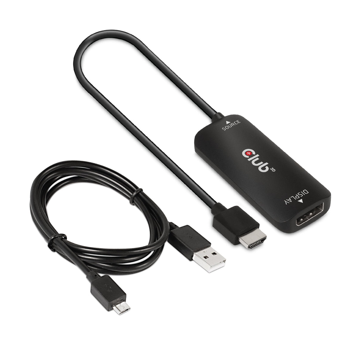 EAN 8719214472498 - CLUB3D CAC-1335 adaptador de cable de vídeo 1 m HDMI + USB DisplayPort imagen 3