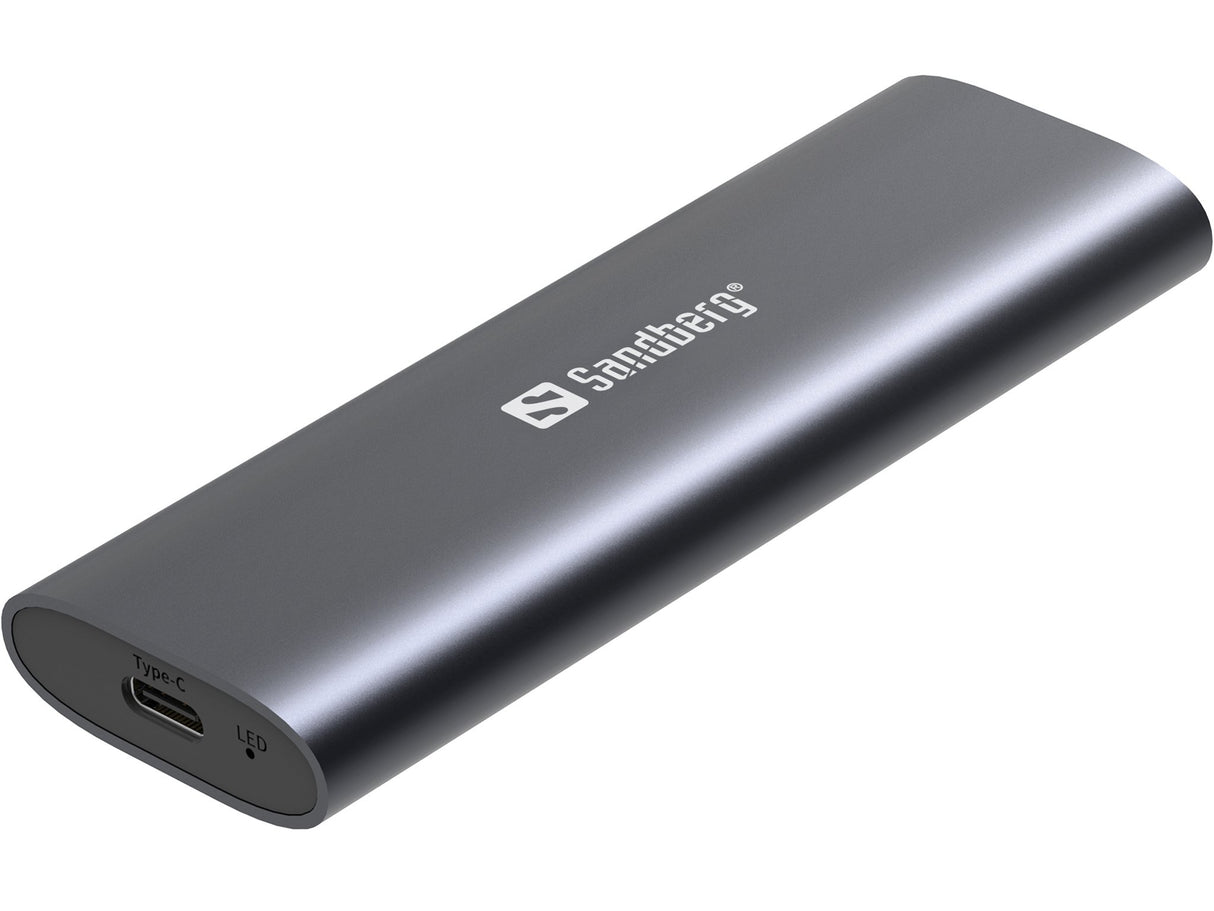 EAN 5705730136399 - Sandberg 136-39 caja para disco duro externo Caja externa para unidad de estado sólido (SSD) Negro M.2 imagen 1