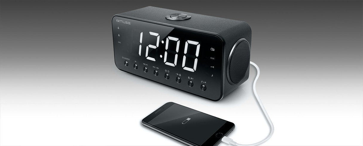 EAN 3700460204433 - Muse M-192 CR Reloj Digital Negro imagen 2