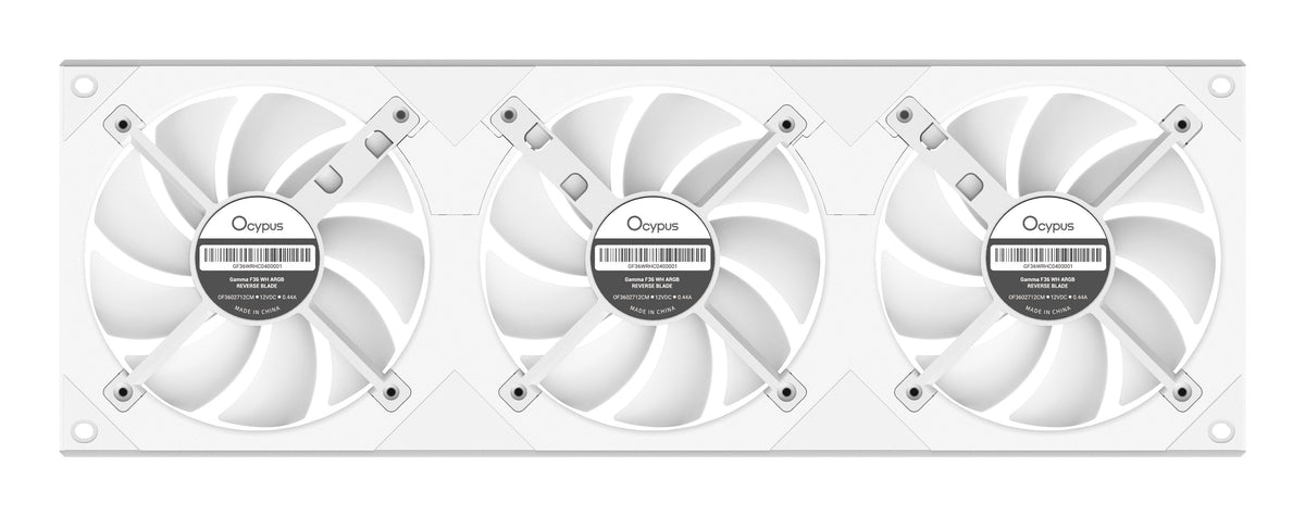 Ocypus Gamma F36 Argb (Blanco, Reverse, 360 Mm) Gamma-F36-Wh3am001-Gl