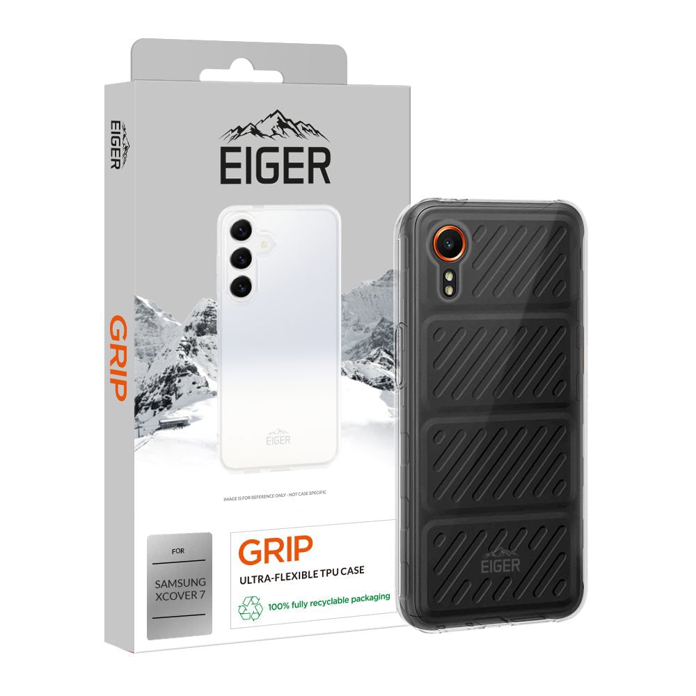 Funda Eiger Grip Para Galaxy Xcover7 Transp.