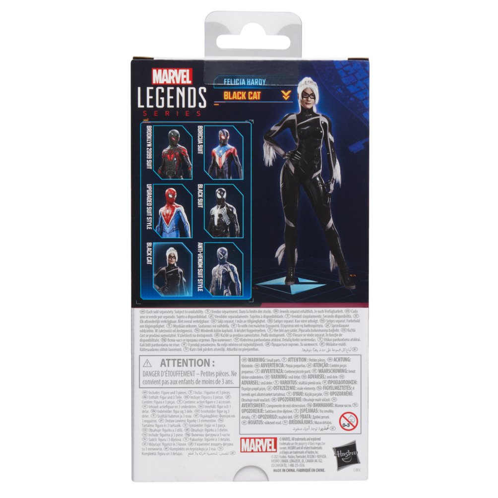 Figura Hasbro Marvel Legends Series Spider Man 2 Felicia Hardy (Black Cat)