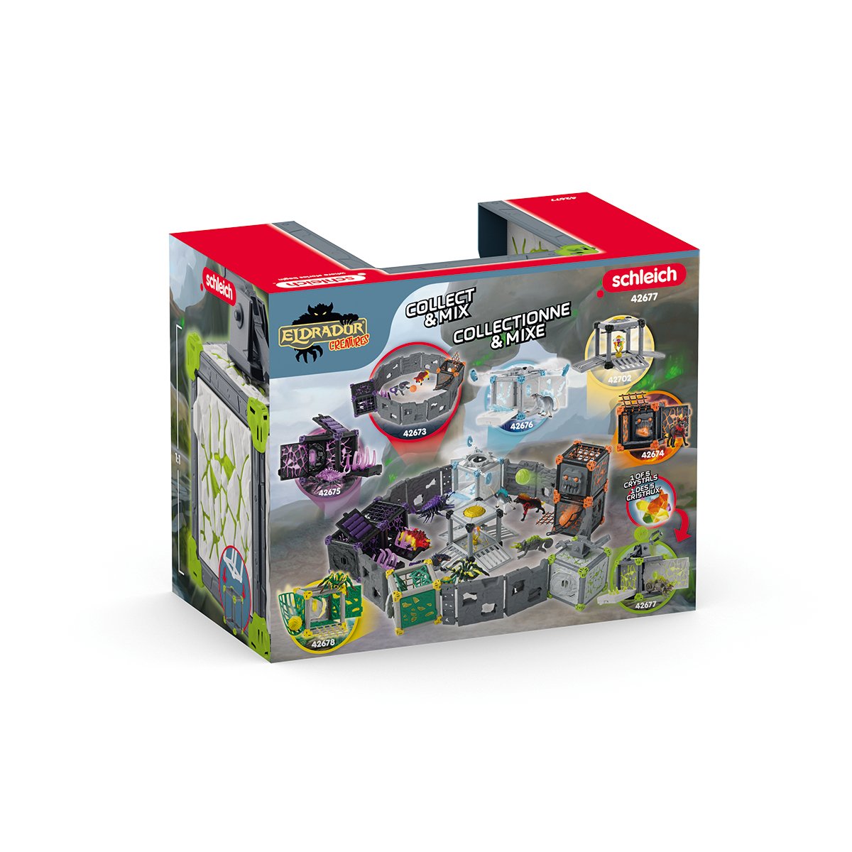 Schleich Eldrador Creatures Battlecave Steinchamäleons 42677