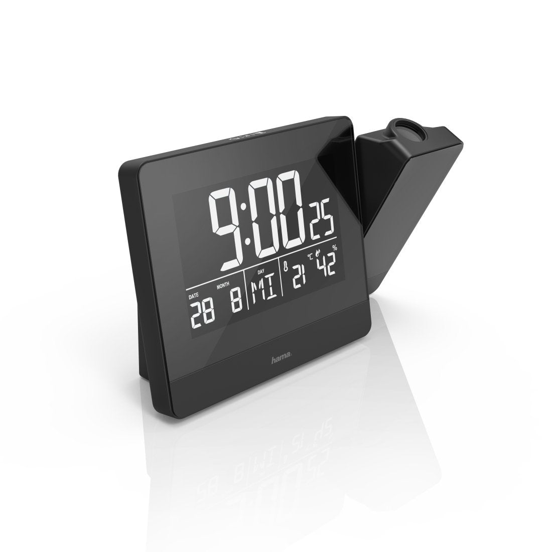 EAN 4047443425812 - Hama Plus Charge Reloj despertador digital Negro imagen 4