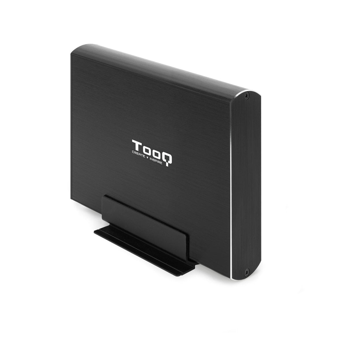 Tooq Carcasa Externa Hdd 3.5" Sata Usb 3.0/3.1 Gen1 Con Soporte - Negro
