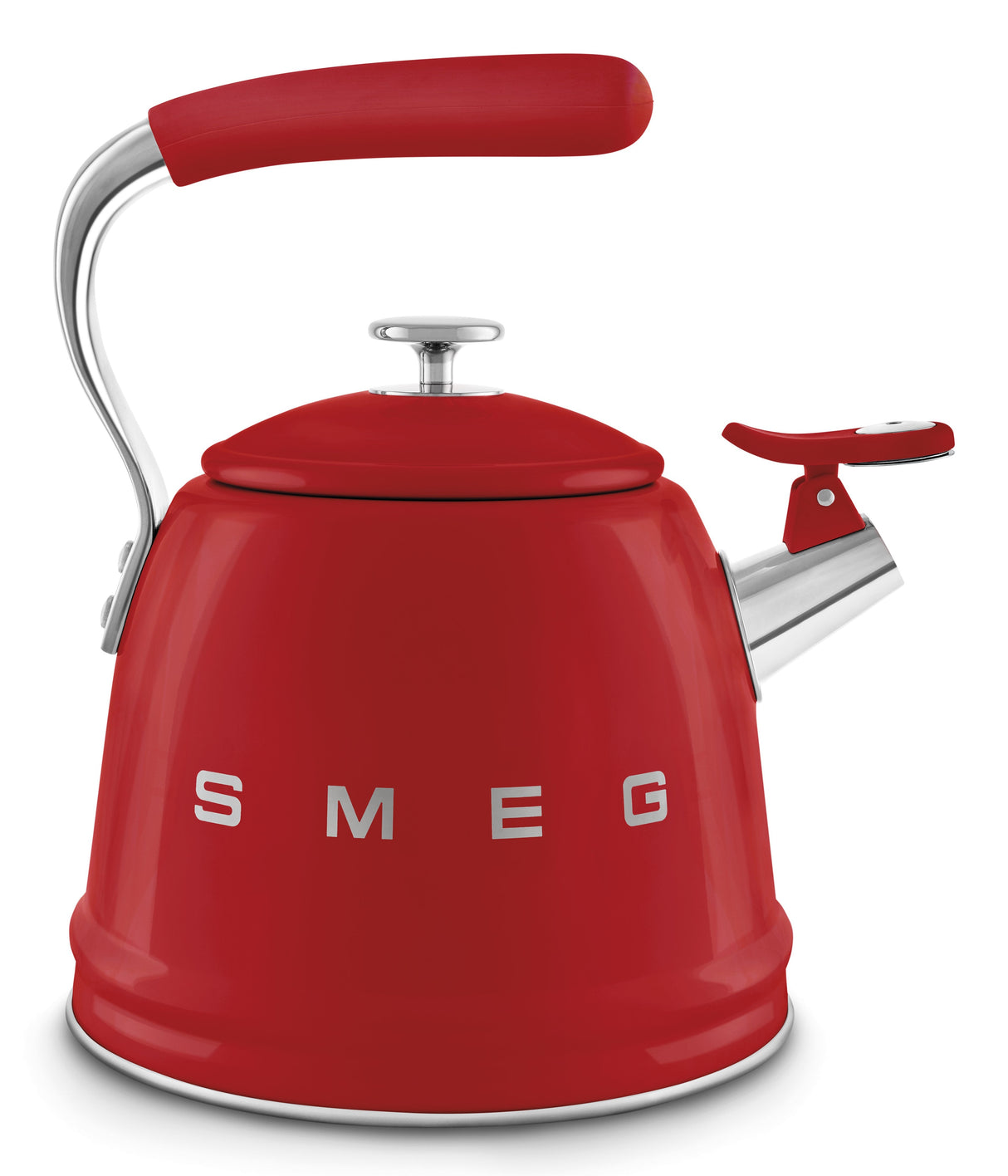 Hervidor De Agua Smeg Estilo Años 50 Rojo Wkf01rd