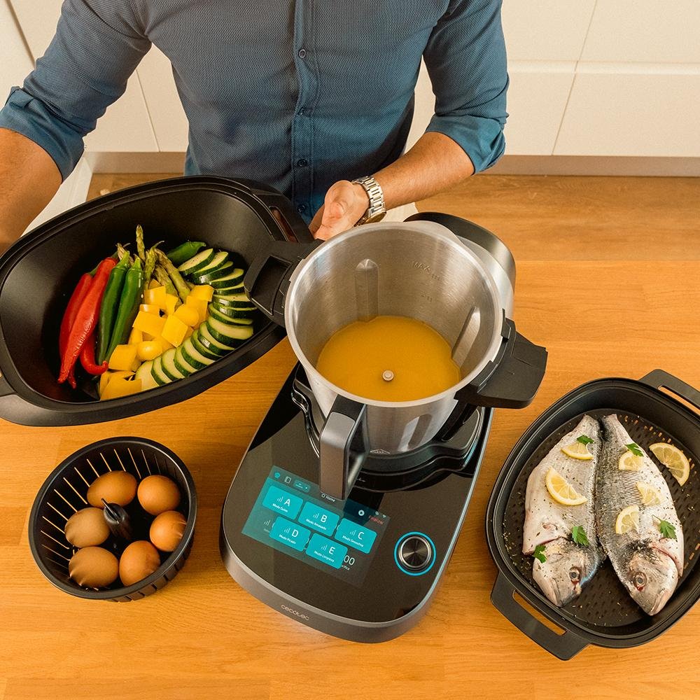 EAN 8435484047029 - Cecotec Mambo CooKing Total Gourmet 2200 W 4,5 L Acero inoxidable imagen 18