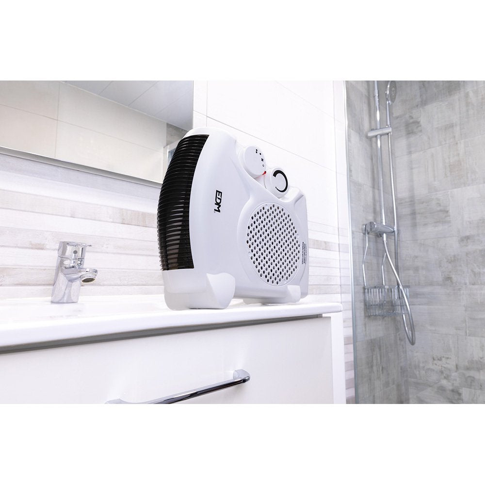 Calefactor Compacto - Modelo "2 En 1" - 1000-2000w - Edm