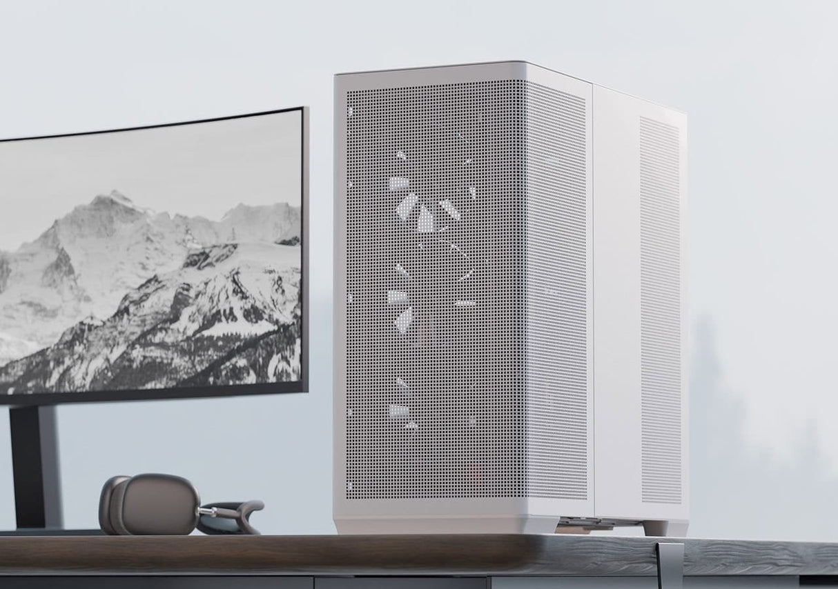 EAN 4711099479610 - APNX C1-R-WT-v1 Midi Tower Blanco imagen 5