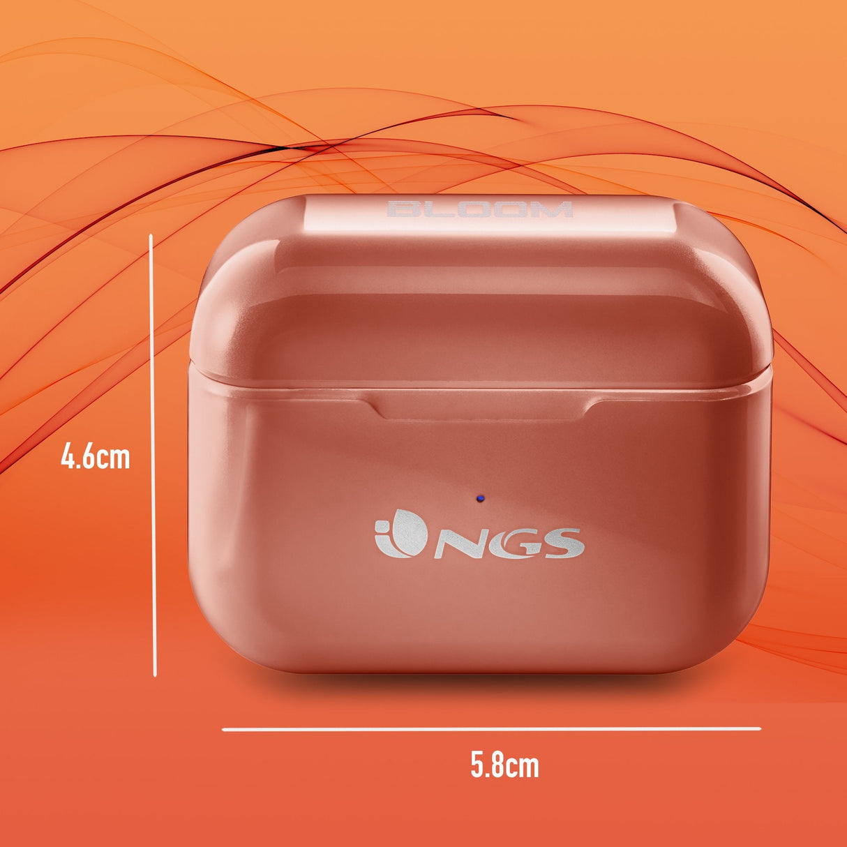 EAN 8435430622003 - NGS ARTICA BLOOM Auriculares Inalámbrico Dentro de oído Llamadas/Música USB Tipo C Bluetooth Coral imagen 11