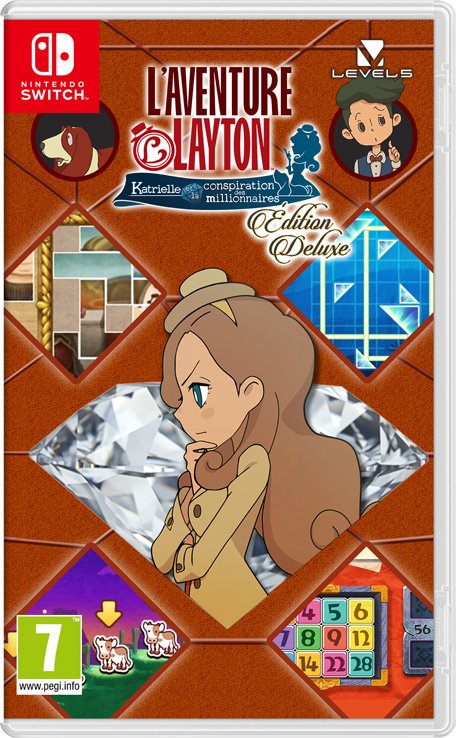 Juego El Misterioso Viaje De Layton - Katrielle Y La Conspiración De Los Millonarios Switch