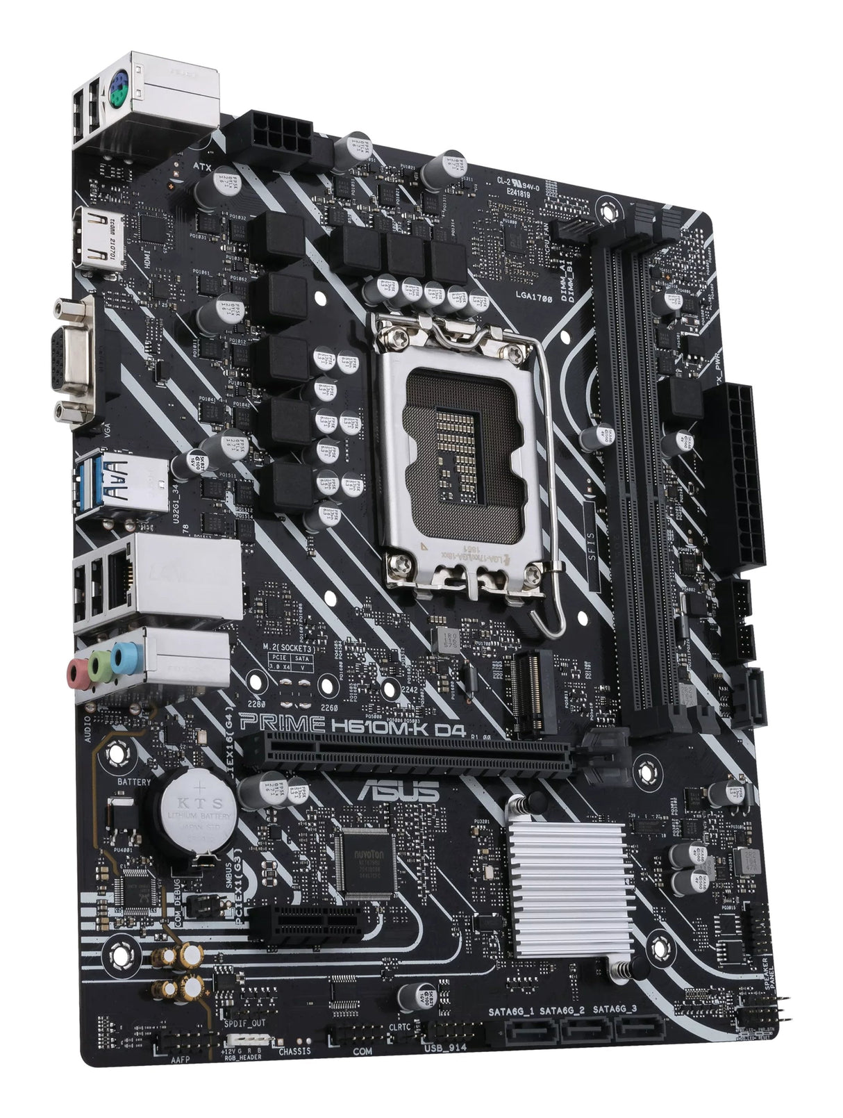 EAN 4711081565499 - ASUS PRIME H610M-K D4 Intel H610 LGA 1700 micro ATX imagen 4