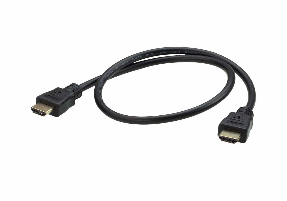 Aten 2l-7da6h Cable Hdmi 0,6 M Hdmi Tipo A (Estándar) Negro Aten 2l-7da6h, 0,6 M, Hdmi Tipo A (Estándar), Hdmi Tipo A (Estándar), 3d, Negro