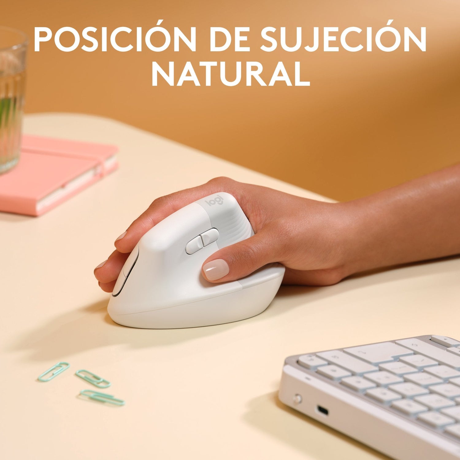 Logitech Lift For Mac Ratón Rf Wireless + Bluetooth Óptico 4000 Dpi