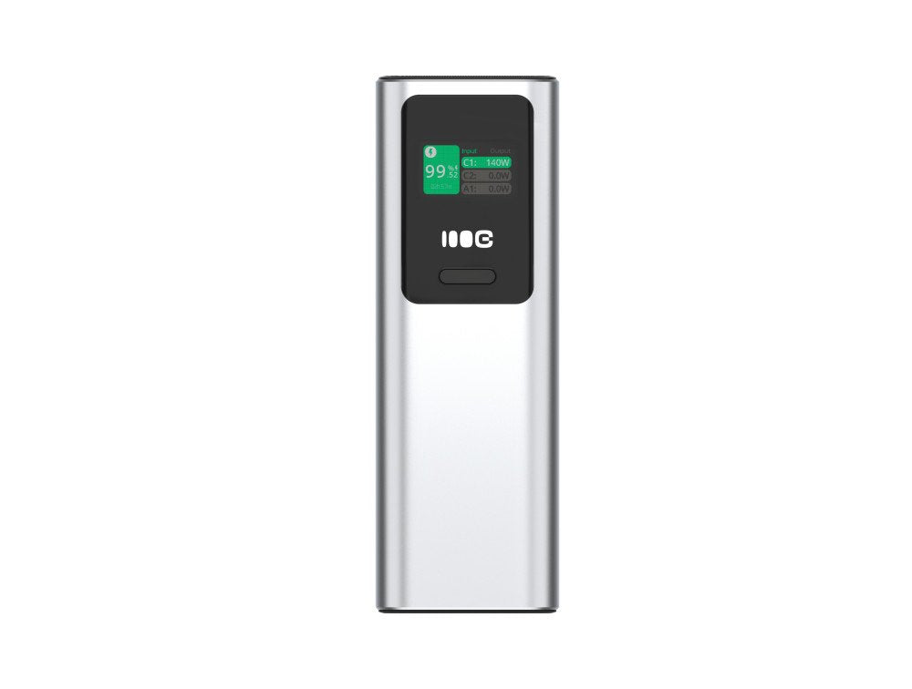 EAN 5904326374713 - Green Cell GC PBGC25UD - Powerbank PBGC25UD, 25200 mAh, 140 W, 1x USB-A, 2x USB-C Ión de litio Aluminio, imagen 4