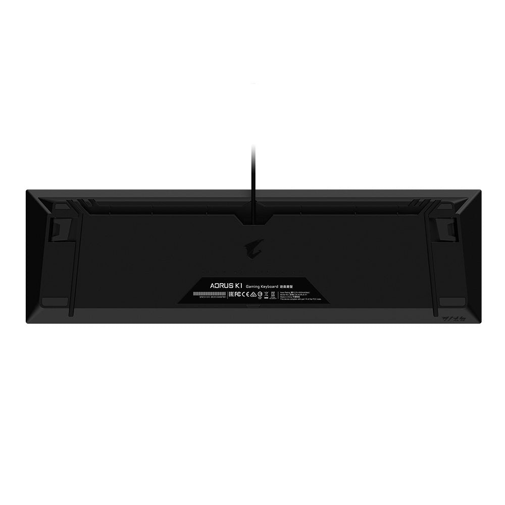 EAN 4719331551353 - GIGABYTE AORUS K1 teclado Juego USB QWERTY Inglés Negro imagen 7