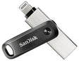 EAN 0619659169381 - SanDisk iXpand unidad flash USB 64 GB USB Type-A / Lightning 3.2 Gen 2 (3.1 Gen 2) Negro, Plata imagen 1
