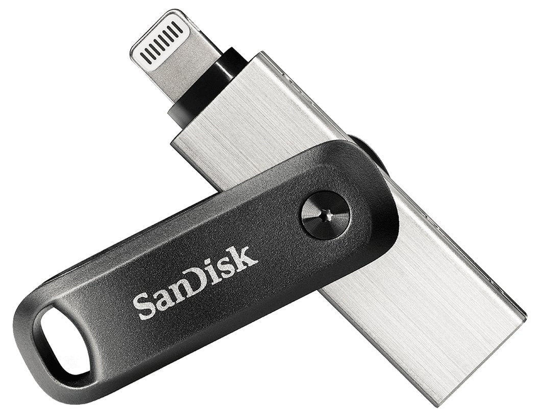 EAN 0619659169381 - SanDisk iXpand unidad flash USB 64 GB USB Type-A / Lightning 3.2 Gen 2 (3.1 Gen 2) Negro, Plata imagen 1