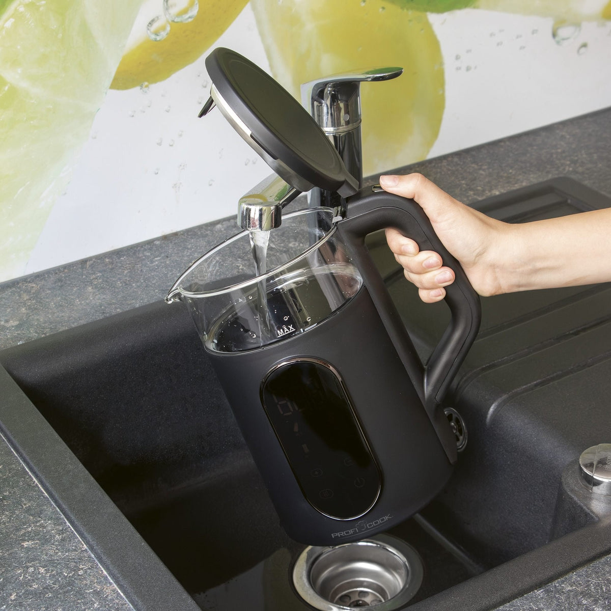 Hervidor Elektryczny 1,7l Pc-Wk 1328 Negro Proficook