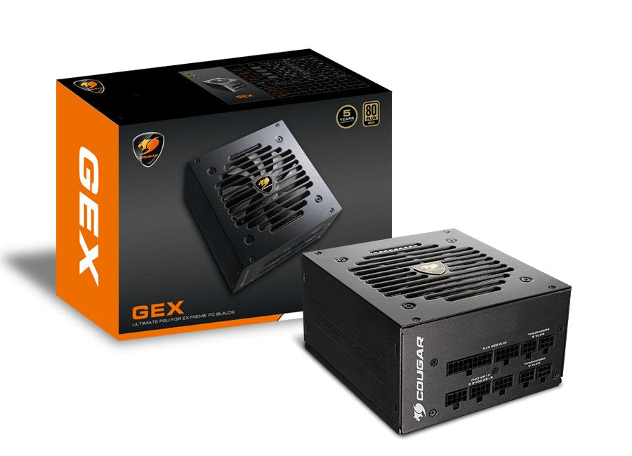 Cougar Gaming Gex850 Unidad De Fuente De Alimentación 850 W 20+4 Pin Atx Atx Negro