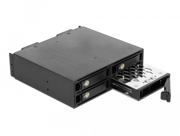 5.25? Bastidor Extraíble Para 4 X 2.5? U.2 Nvme Ssd Con Abschliessbaren Trays