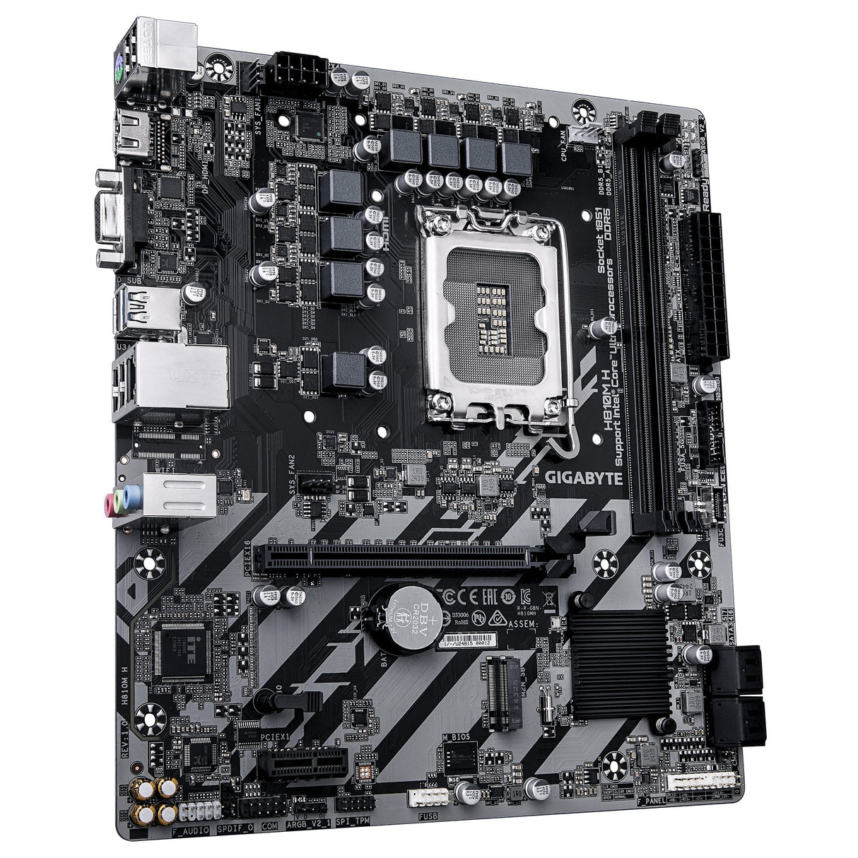 EAN 4719331869540 - GIGABYTE H810M H placa base Intel H810 LGA 1851 (Socket V1) micro ATX imagen 3