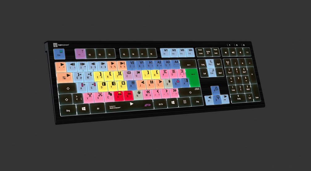EAN 5707795018535 - Logickeyboard LKB-MCOM4-A2PC-DE teclado Juego USB QWERTZ Alemán Negro imagen 5