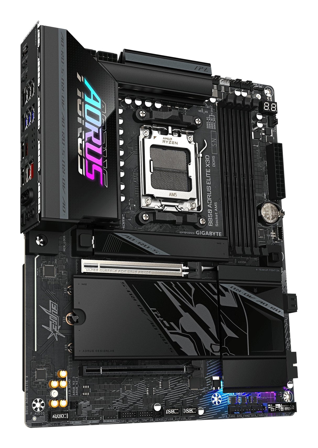 Gigabyte B850 Aorus Elite X3d Am5 4xddr5 Hdmi