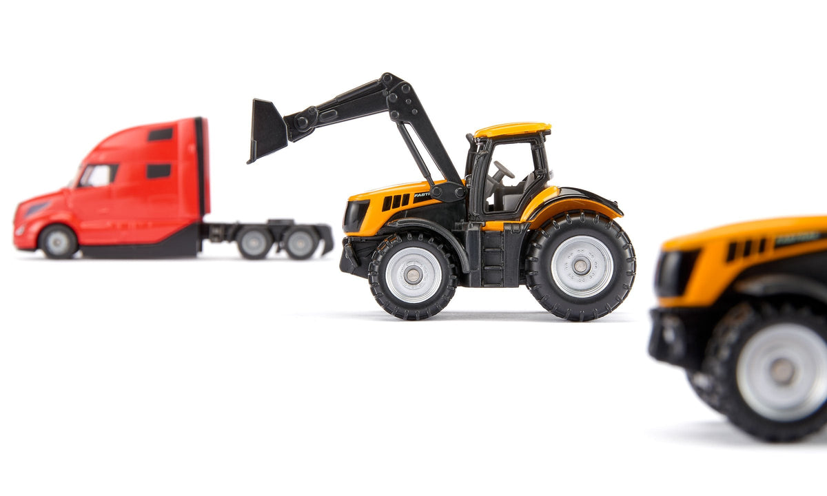 Siku 1785 Super Volvo Lkw Con Jcb Traktoren 1785
