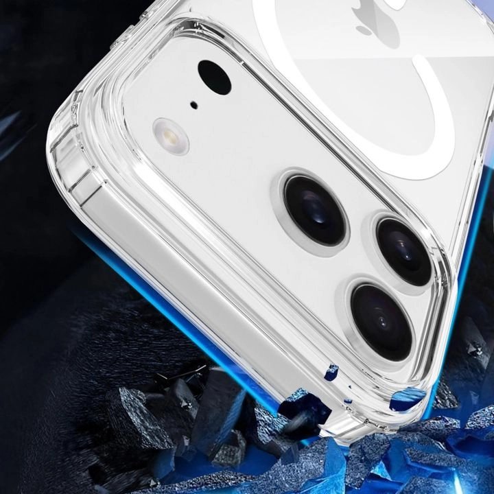 Etui Armor Magcase Do Apple Iphone 17 Pro Max Przezroczyste