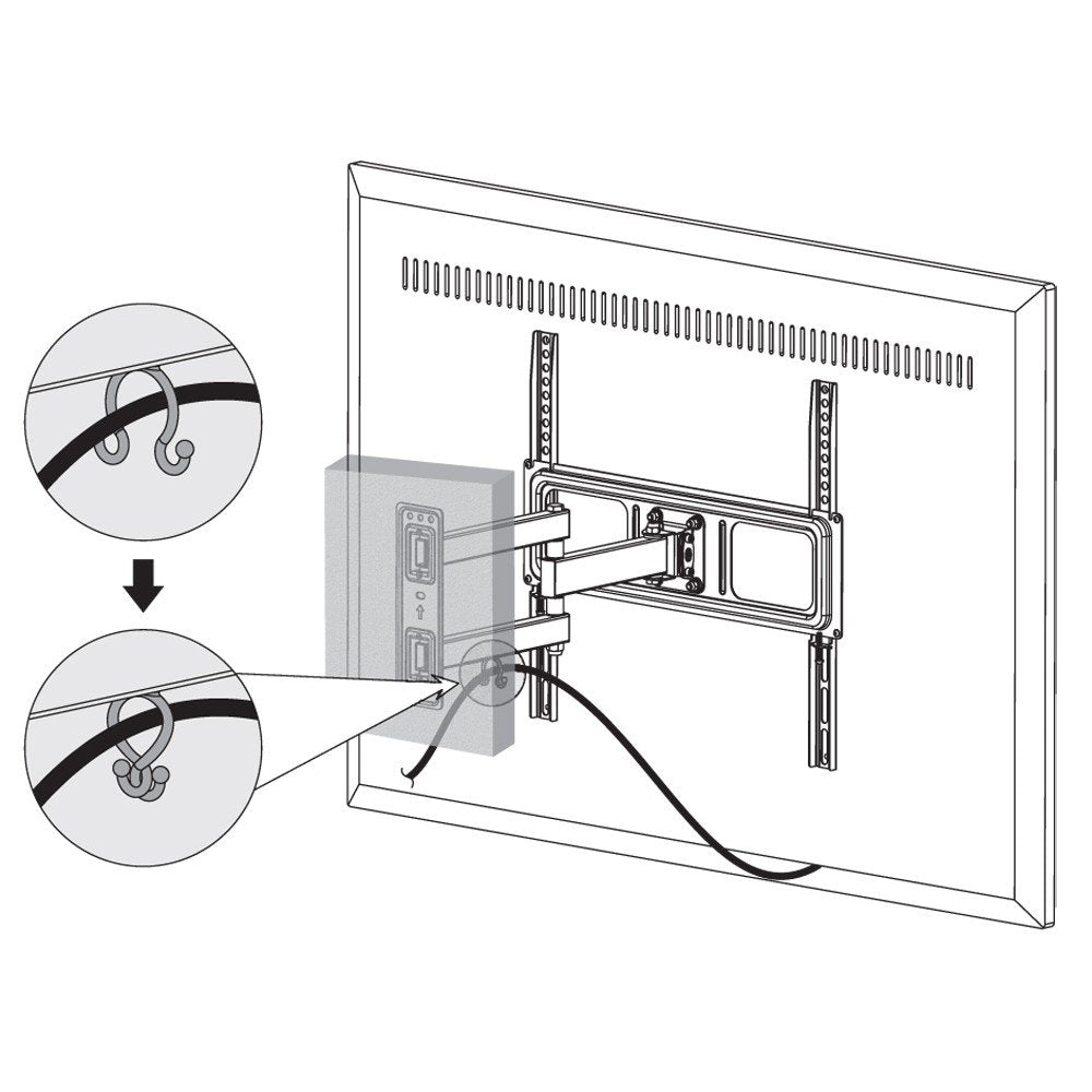 Techly Ica-Plb 320mt Soporte De Pared Para Tv 32-55" Led/Lcd 35kg Giratorio Inclinable