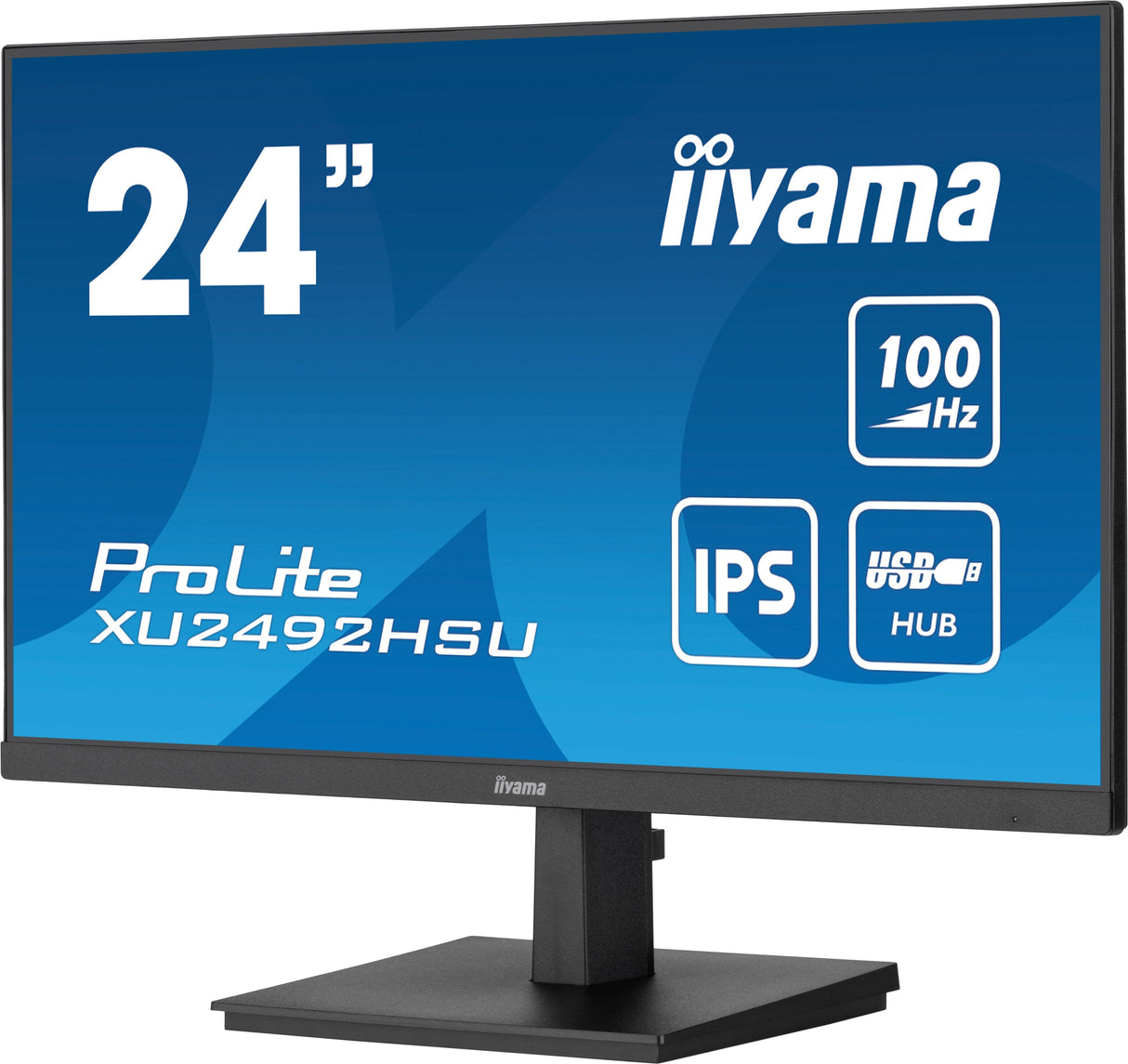 Monitor Iiyama 24" Xu2492hsu-B6 Led Negro (Mate)