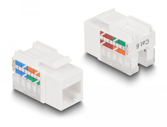 Keystone Lsa Set Mit Auflegehalterung Rj45 Rj11 Cat.6 Schwarz