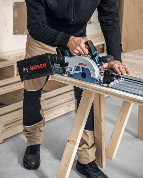 EAN 4053423254358 - Bosch GKS 18V-57-2 GX 16,5 cm Negro, Azul 5000 RPM imagen 7