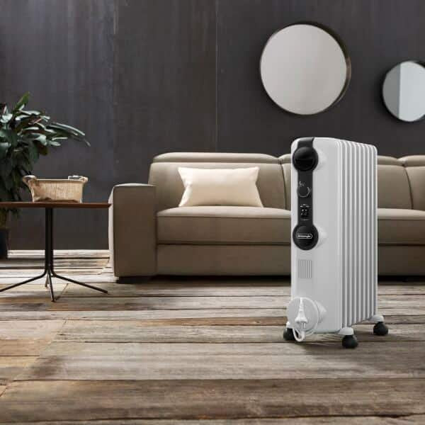 Delonghi Oil Filled Radiator Trrs 0920, White