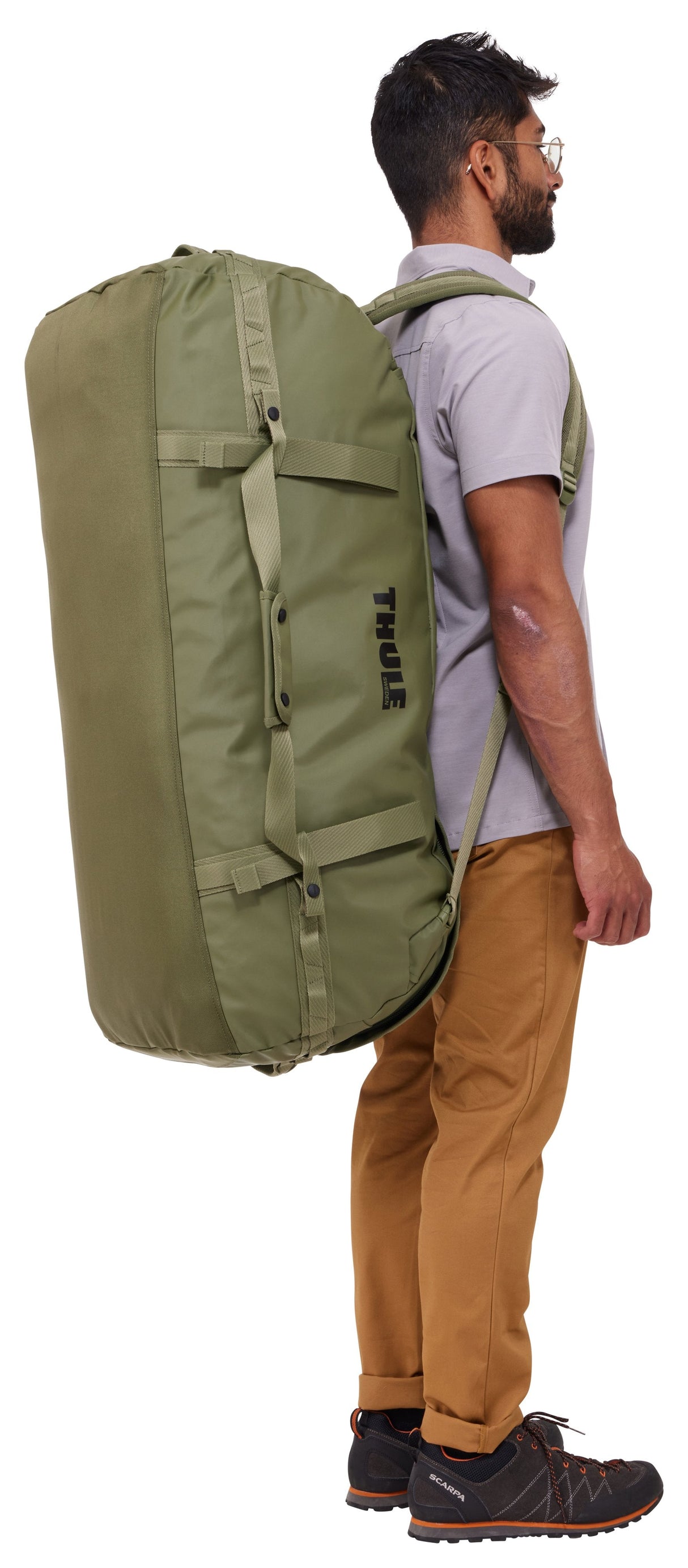 EAN 0085854255325 - Thule Chasm TDSD305 Olivine bolso de lona 130 L Poliéster Oliva imagen 6