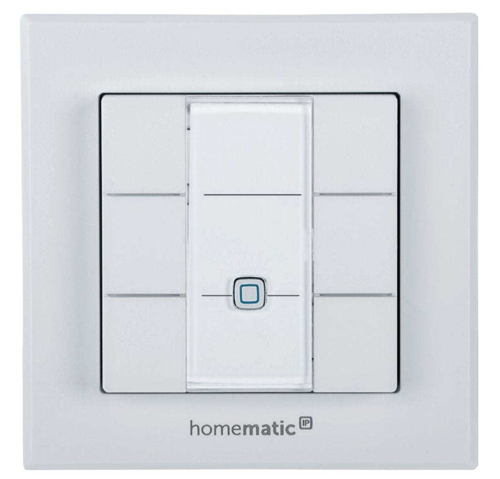 Homematic Ip Interruptor De Pared Para Hogar Inteligente De 6 Posiciones (Hmip-Wrc6) 142308a0