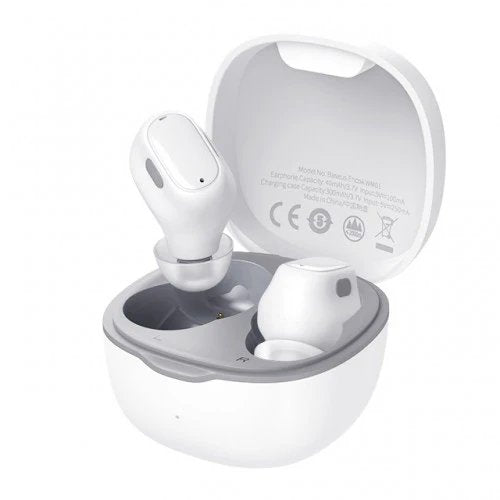 Auriculares Baseus Wm01 Inalámbrico Usb Tipo C Bluetooth Blanco Ngtw370002