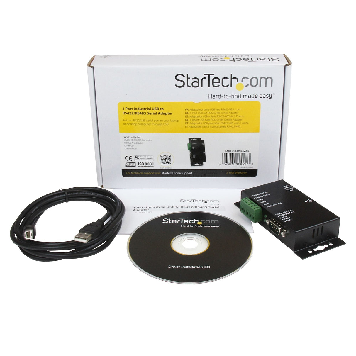 Startech Adaptador Usb A Serie Serial Rs422 485 Un